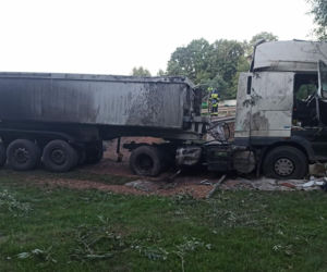 Wypadek na DK 74 w Świętokrzyskiem