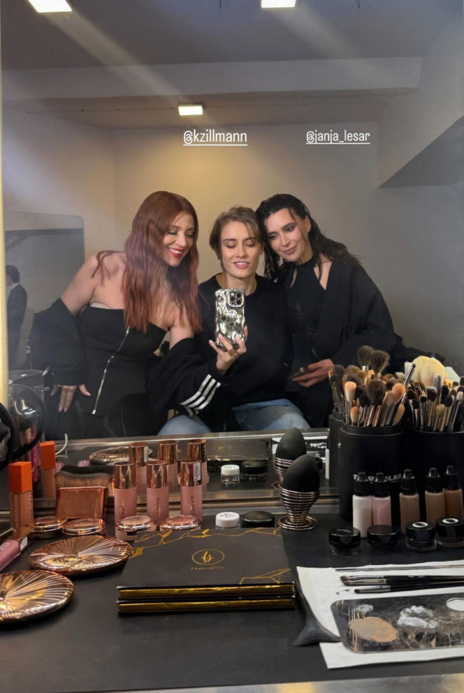 Janja Lesar i Katarzyna Zillmann w gorącym wideo