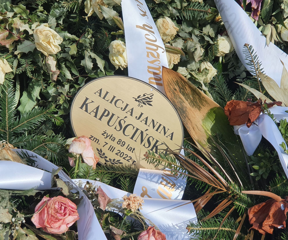 Tak wygląda grób Alicji Kapuścińskiej. Poruszający widok