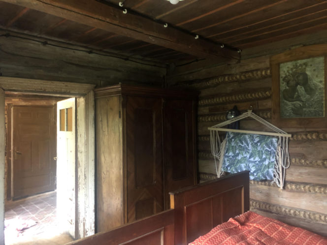 Dom stolarza z 1871 roku we wsi Zawada