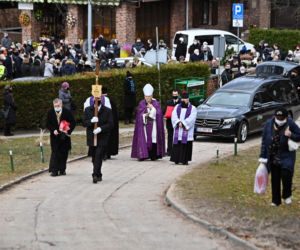 Pogrzeb Piotra Świąca w Gdańsku, 13.03.2021 r.