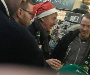Zbigniew Boniek w knajpie