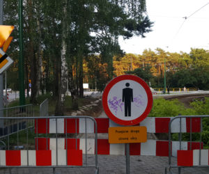 Budowa buspasów w Myślęcinku