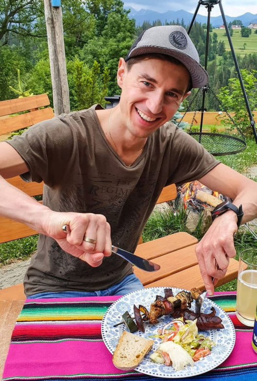 Kamil Stoch w letniej odsłonie