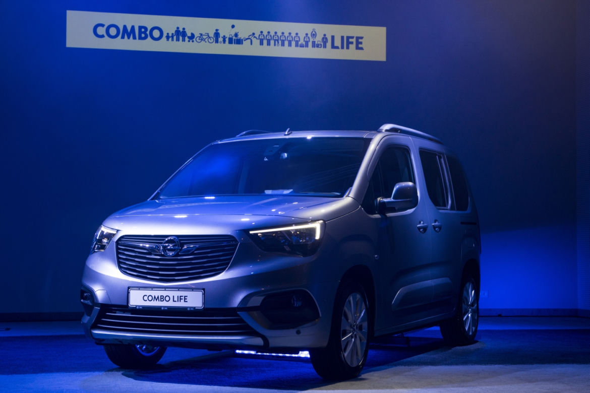 Opel Combo Life pokazany w Polsce