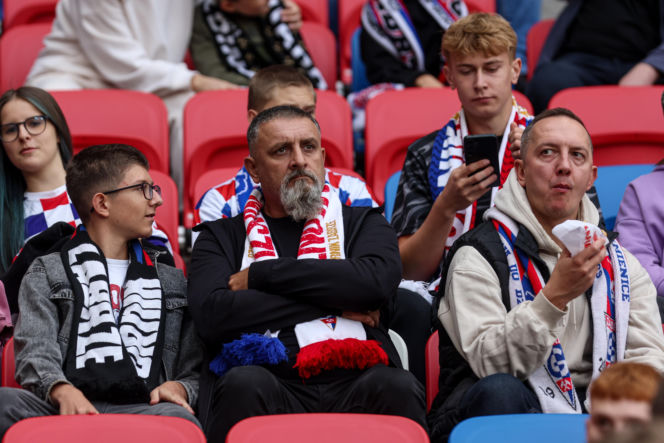 Górnik Zabrze - Lech Poznań: Zdjęcia kibiców i zawodników z meczu 8. kolejki PKO BP Ekstraklasy