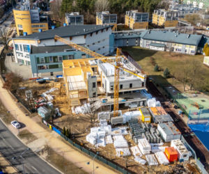 Budowa Kulturoteki w Wesołej w Warszawie