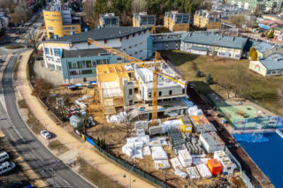 Budowa Kulturoteki w Wesołej w Warszawie