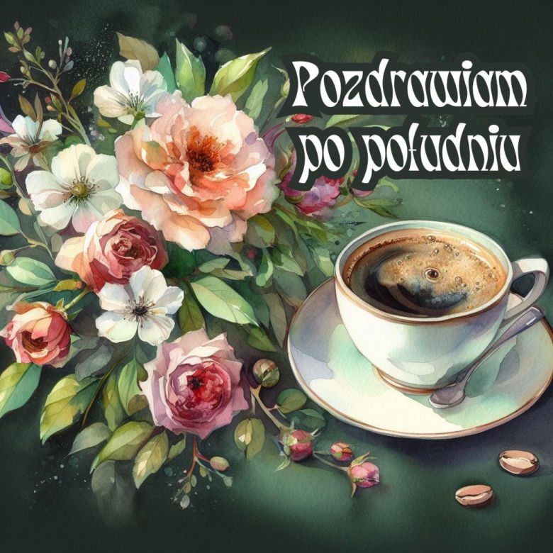 Fajne kartki z pozdrowieniami na popołudnie