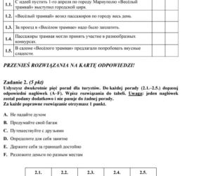 Matura 2012 ROSYJSKI PODSTAWOWY - ARKUSZE, ODPOWIEDZI, PYTANIA, ZADANIA
