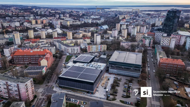 Budowa Szczecińskiego Domu Sportu - grudzień 2025