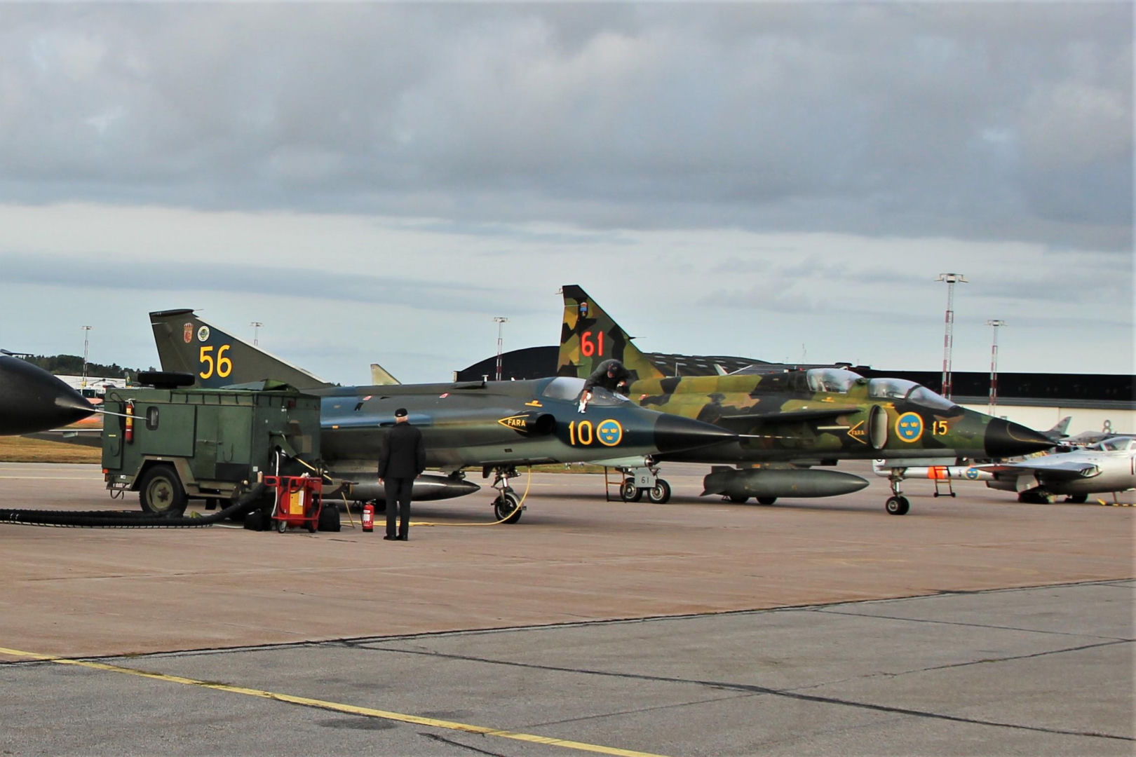 Myśliwce Draken i Viggen