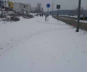W Bydgoszczy znów prószy śnieg