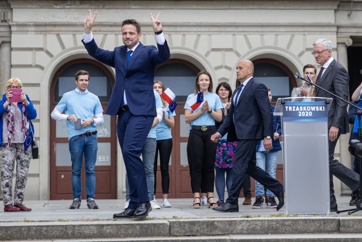 Rafał Trzaskowski w Poznaniu