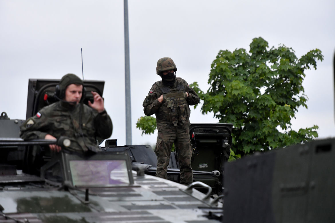 SZCZECIN WYJAZD NA POLIGON 12 BRYGADY ZMECHANIZOWANEJ