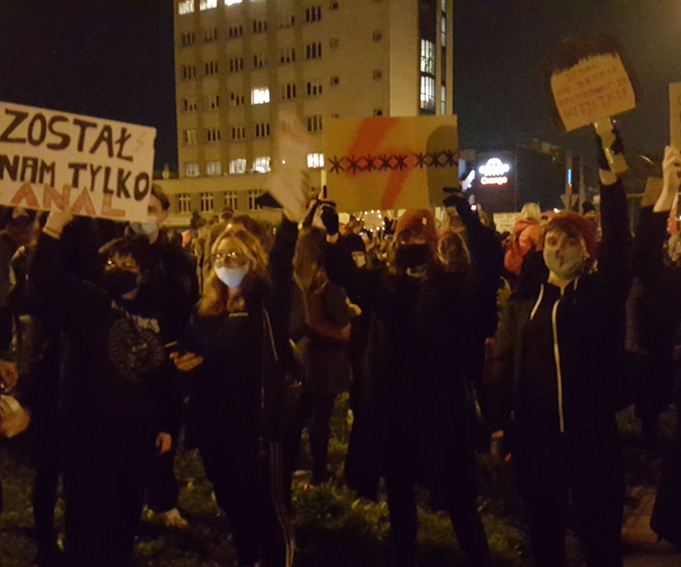 Protest w centrum Bydgoszczy
