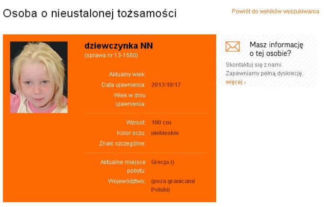 Itaka romska dziewczynka