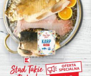 Karp świeży, płat 2,19 zł/100 g  