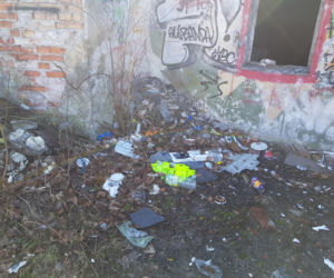 Tak wyglądał teren w Starych Babicach
