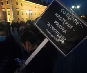 Protest kobiet w Warszawie 30.10.2020