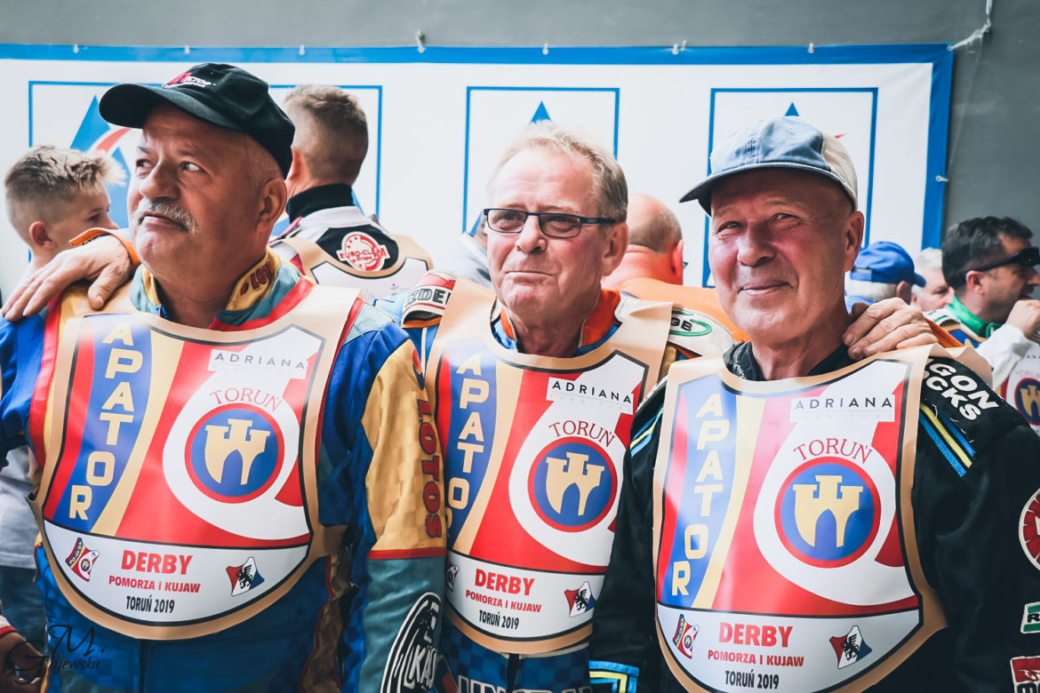 Weterani Apatora Toruń i Polonii Bydgoszcz znów ścigali się na torze. Za nami Derby Pomorza i Kujaw 2019