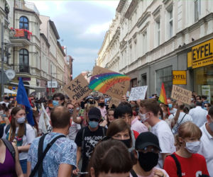 Poznań bronił TĘCZY i wyraził solidarność z Margot