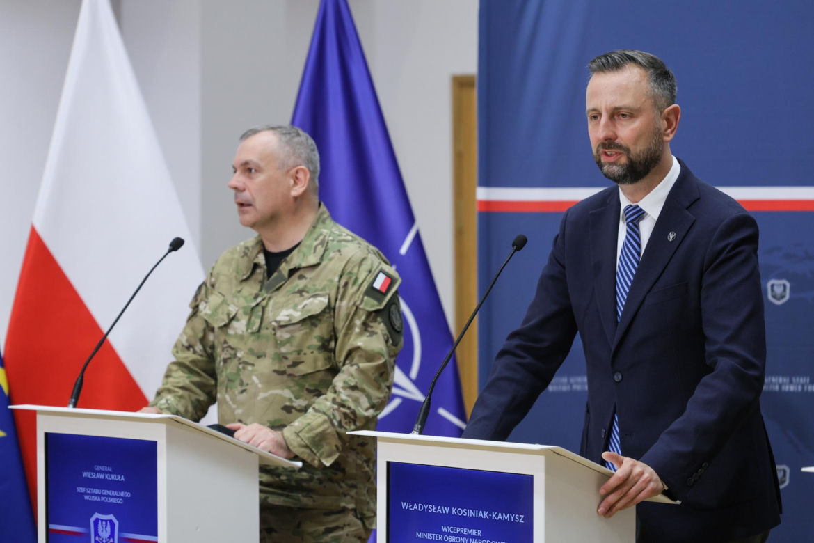 Konferencja w sztabie generalnym.