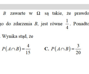 Matura 2020 rozszerzona matematyka. Przykładowe zadania egzaminacyjne