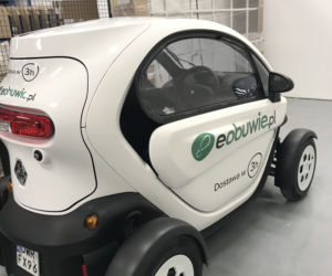 Renault Twizy Cargo jako auto dostawcze eobuwie.pl