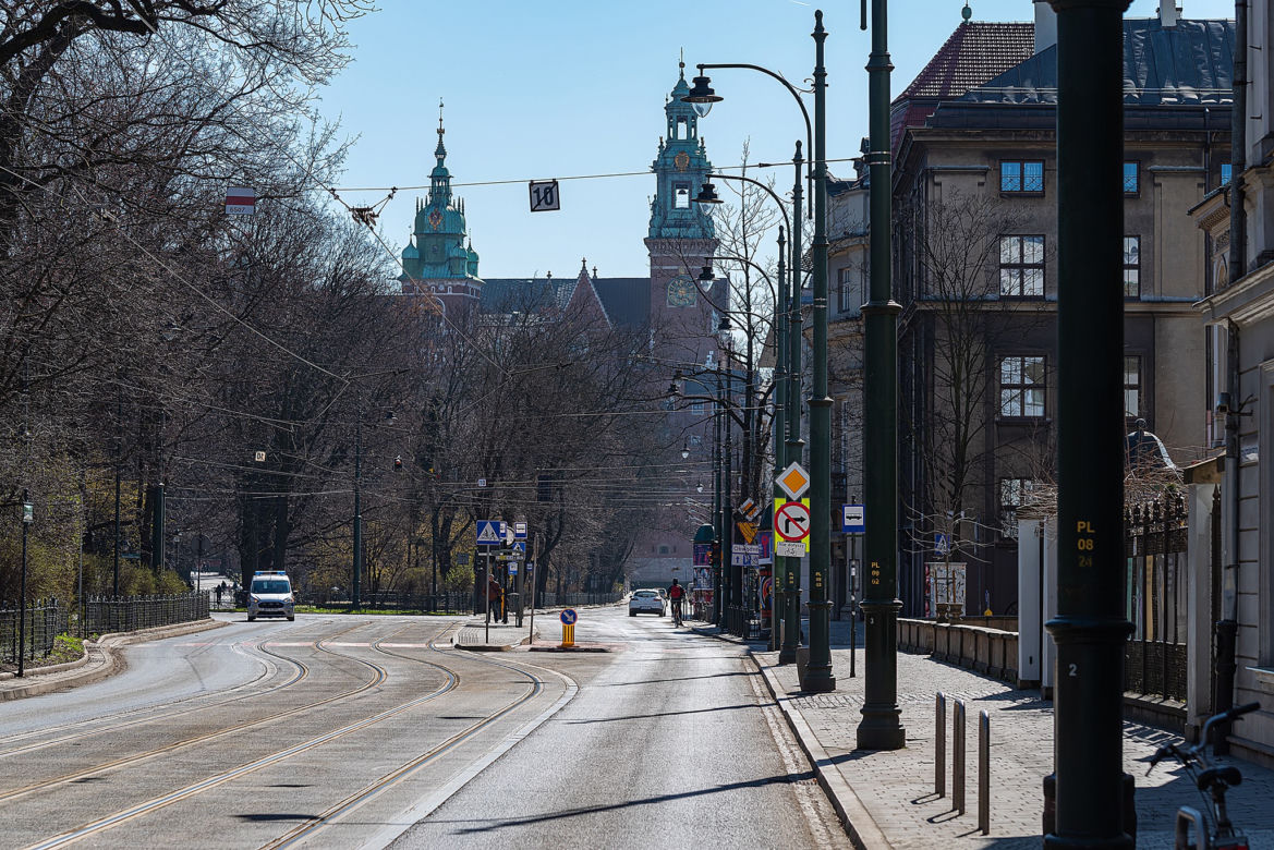 Kraków niczym miasto duchów