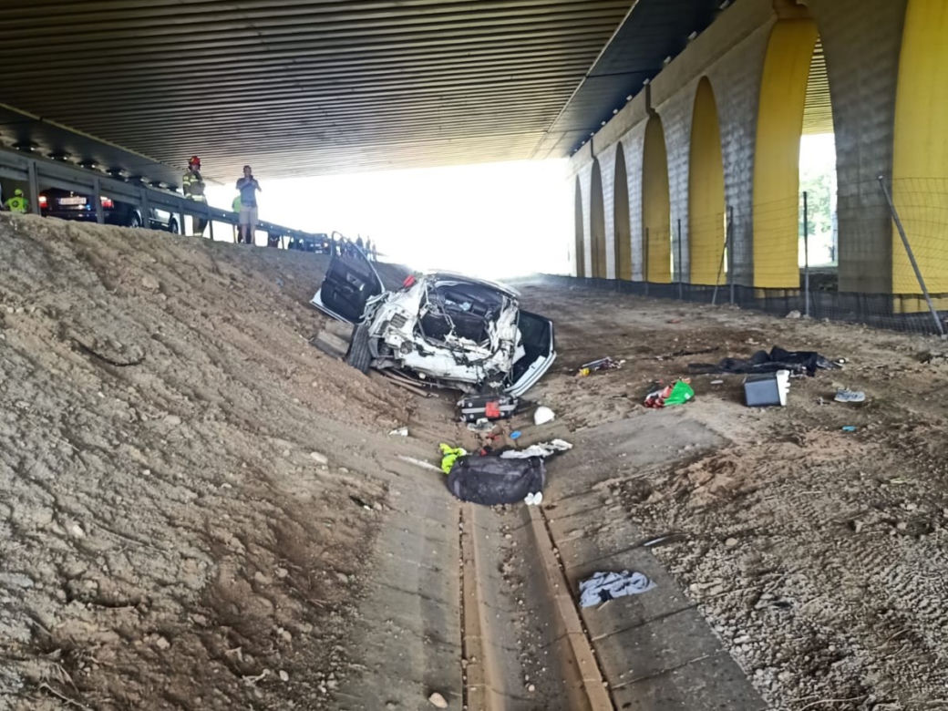 Śmiertelny wypadek na autostradzie A4