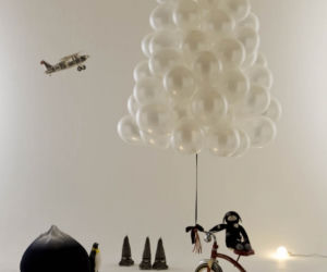 Choinka z balonów