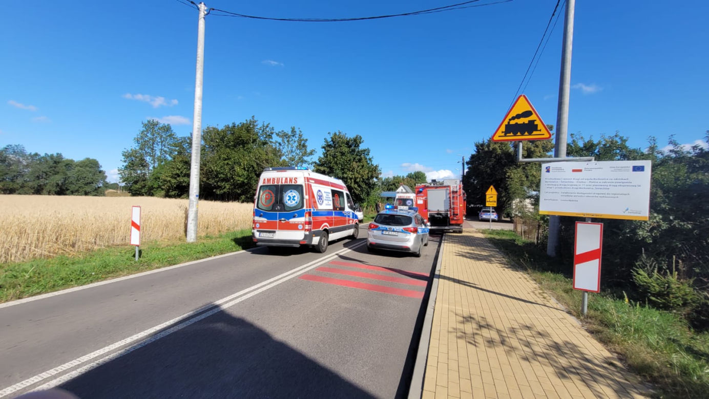 Samochód zderzył się Pendolino