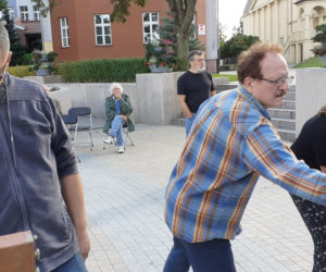 Plener malarski w iławskiej Galerii Jazzowej