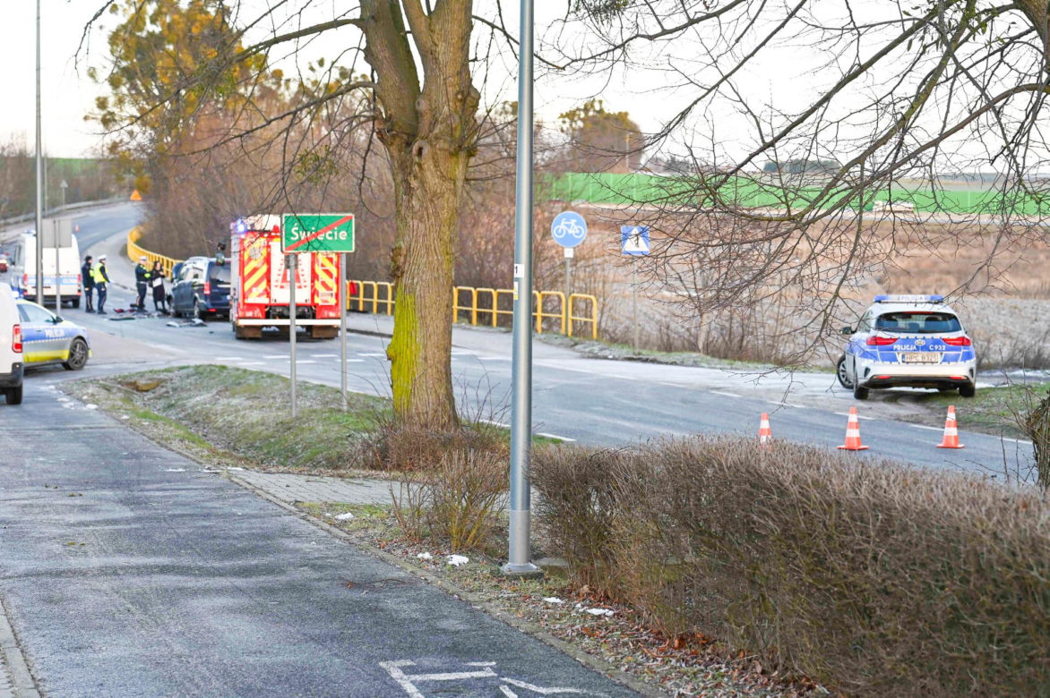 18-letni Kamil zginął w tragicznym wypadku. Dramat w Świeciu