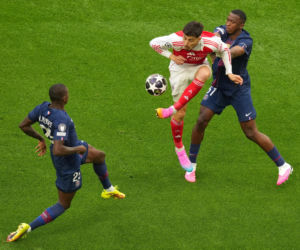 Liga mistrzów. Mecz PSG - Arsenal