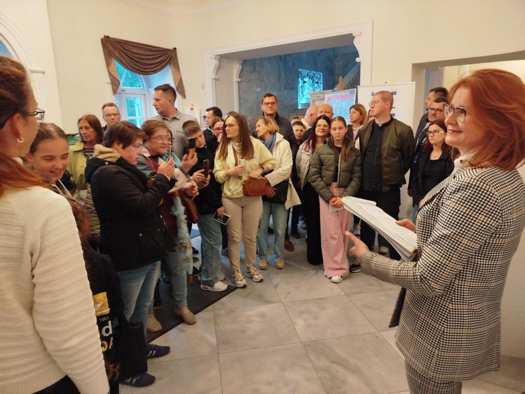 Podczas Nocy Muzeów Siedlczanie mogli poznać historię Pałacu Ogińskich i ciekawostki o mieście