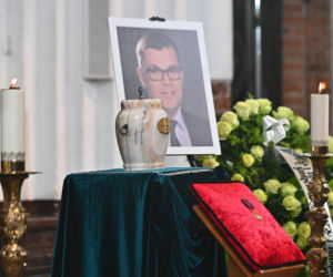 Pogrzeb Piotra Świąca w Gdańsku, 13.03.2021 r.