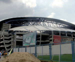 Stadion Lech Poznań, z zewnątrz