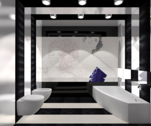 Łazienka Black&White zdjecie nr 1