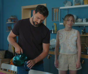 Barwy szczęścia odc. 3276. Marcin Kodur (Oskar Stoczyński), Renata (Anna Mrozowska)