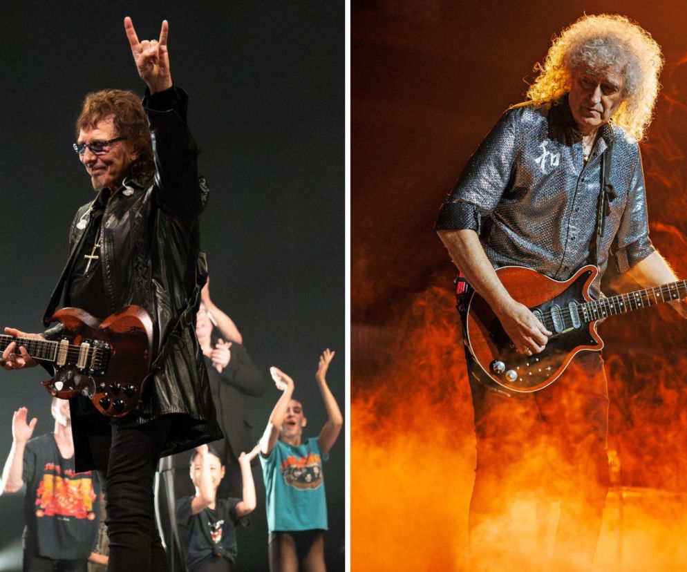 Tony Iommi, Brian May