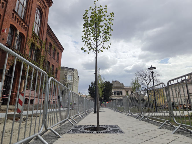 Nowe oblicze placu Wolności. Kwiaciarnie już zamontowane, koniec prac coraz bliżej