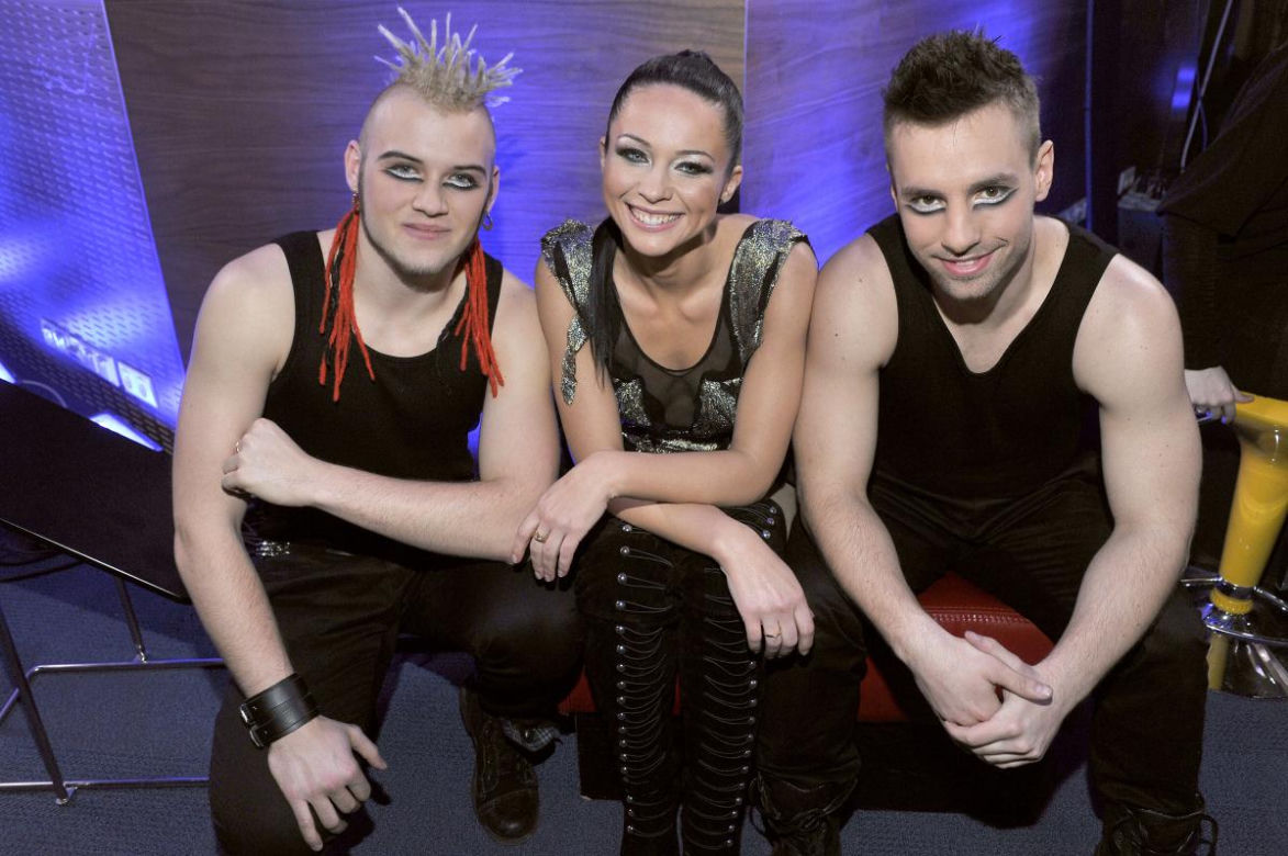 Magdalena Tul podczas preselekcji do Eurowizji 2011
