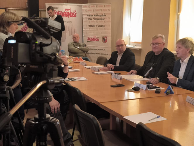 Konferencja prasowa w sprawie Agro Rydzyna