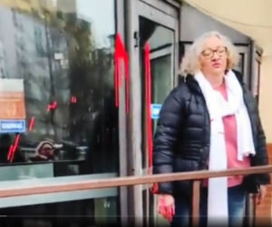 Awantura przed siedzibą PiS. Marta Lempart oberwała od sprzątaczki