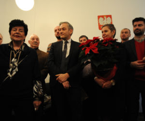 Otwarcie biura poselskiego Roberta Biedronia, Joanny Senyszyn i Marka Rutki w Słupsku