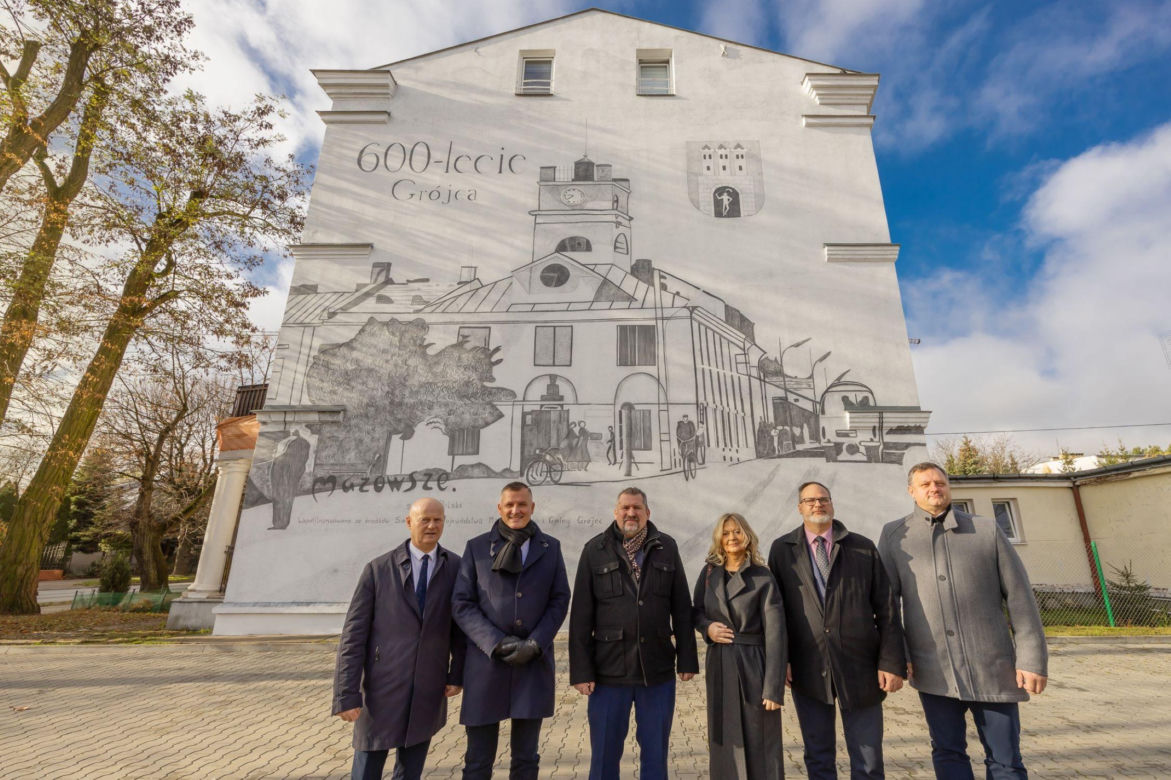 Nowy mural w Grójcu