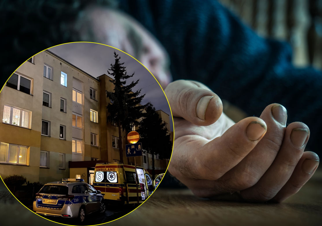Sąsiedzi znaleźli zwłoki. Tragedia w bloku na Bemowie