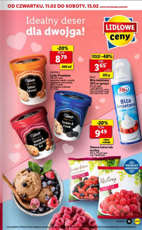 Kto ma ochotę na lody z bitą śmietaną?
